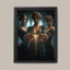 The Three Fates Wall Art Print, Thread of Life Artwork, Greek Mythology Decor