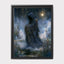 Grim Reaper Wall Art, Gothic Fantasy Print, Dark Academia Macabre Decor