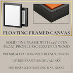 Gothic City Wall Art Print, Dark Academia Full Moon Fantasy Decor, Celestial Nightscape