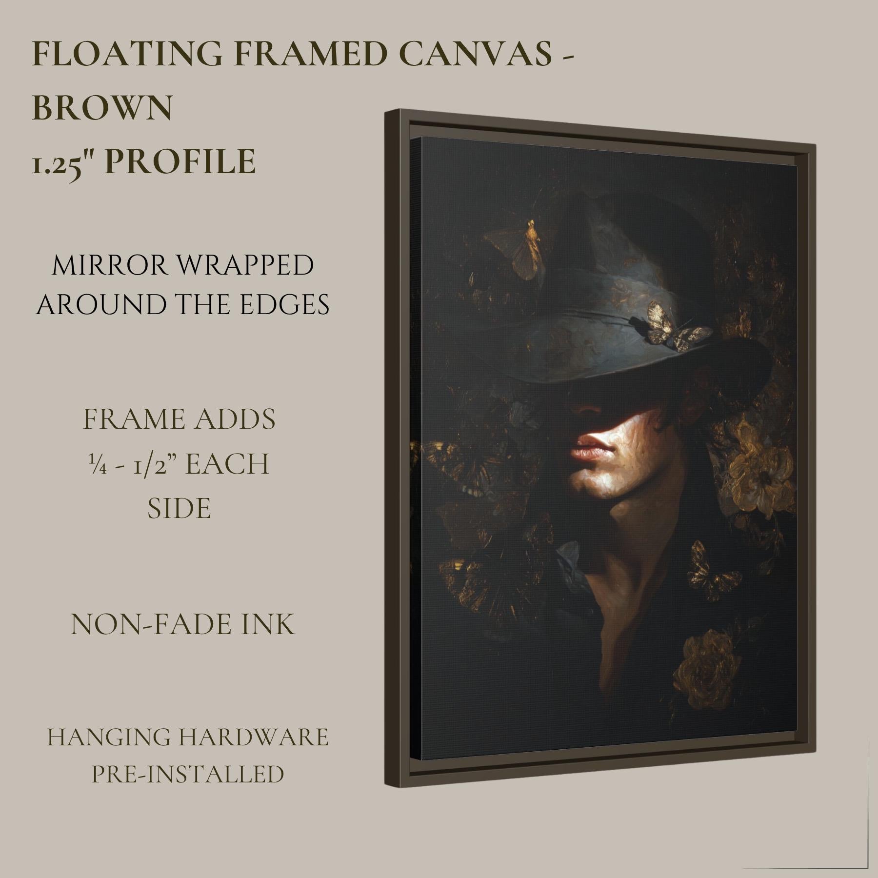 Man With Hat Print, Vintage Oil Painting Style Male Portrait