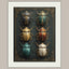 Beetle Specimen Board Wall Art Print, Victorian Insect Decor, Curiosity Cabinet Artwork, Entomology Painting